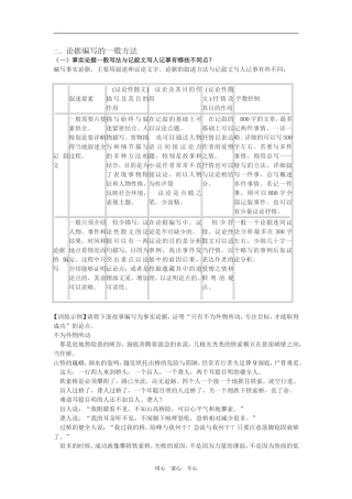 高考作文论据材料处理秘诀(二）