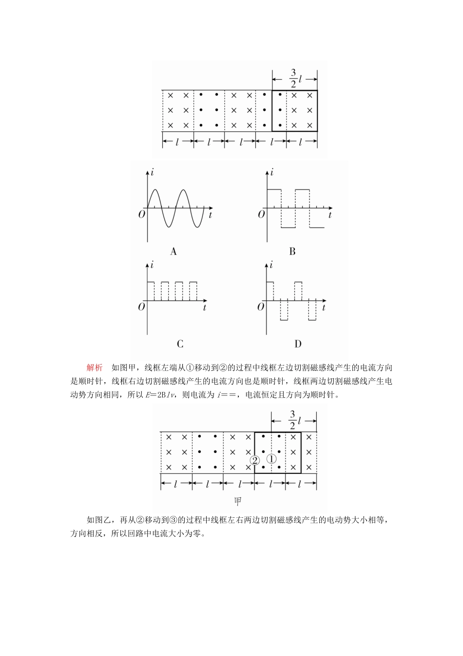 高考物理一轮复习 热点专题系列（六）电磁感应中的图象问题学案（含解析）-人教版高三全册物理学案_第2页
