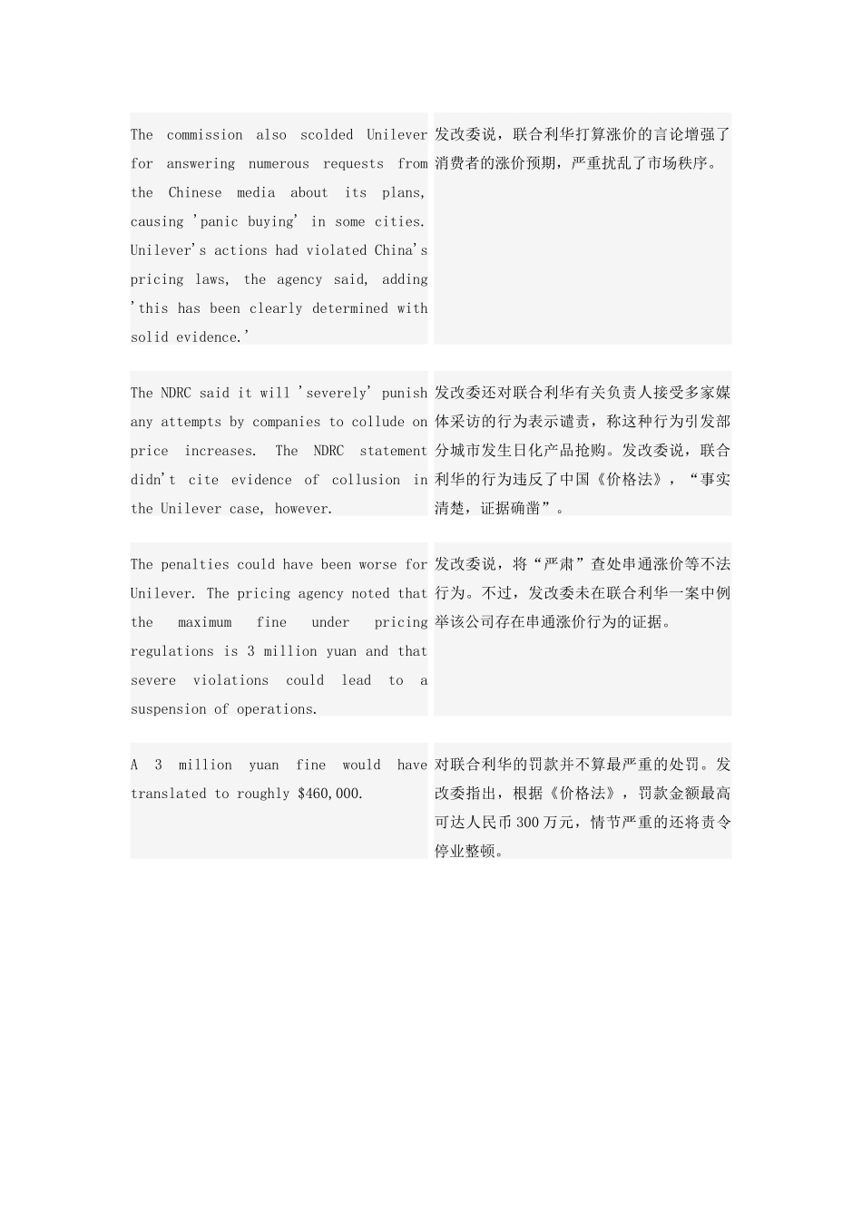 高考英语 With increases in raw material and input costs素材_第3页