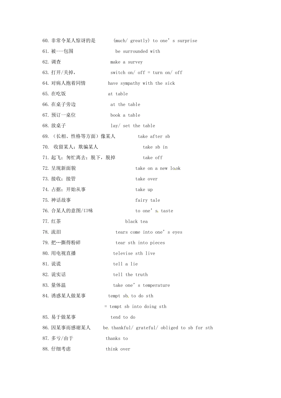 高考英语 词汇手册词组9（P283-310）_第3页