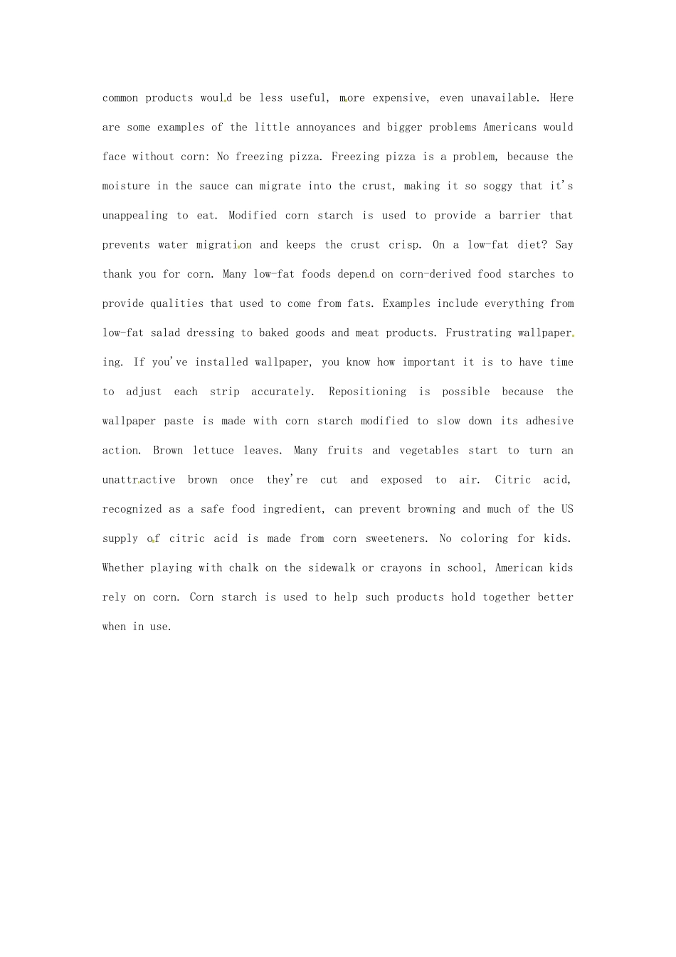 高考英语《流行话题 语境识词4500》Unit 64　The Story of Corn素材_第2页