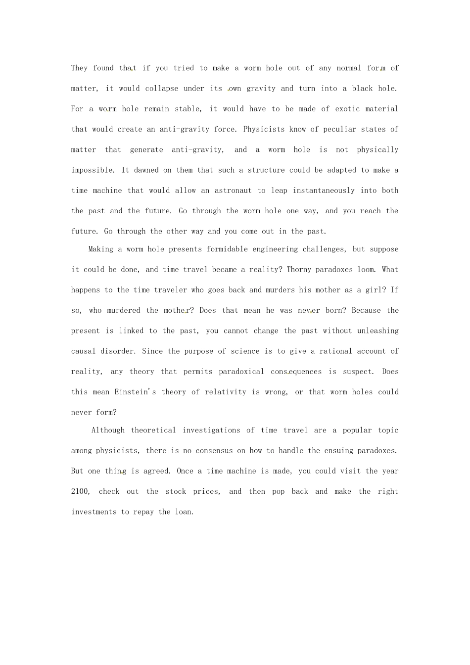 高考英语《流行话题 语境识词4500》Unit 95　Scientists Look Forward to the Past素材_第2页