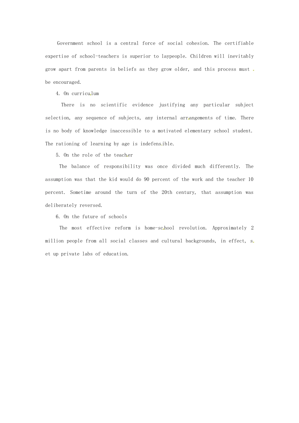 高考英语《流行话题 语境识词4500》Unit 98　Drawbacks of Public Schooling素材_第2页