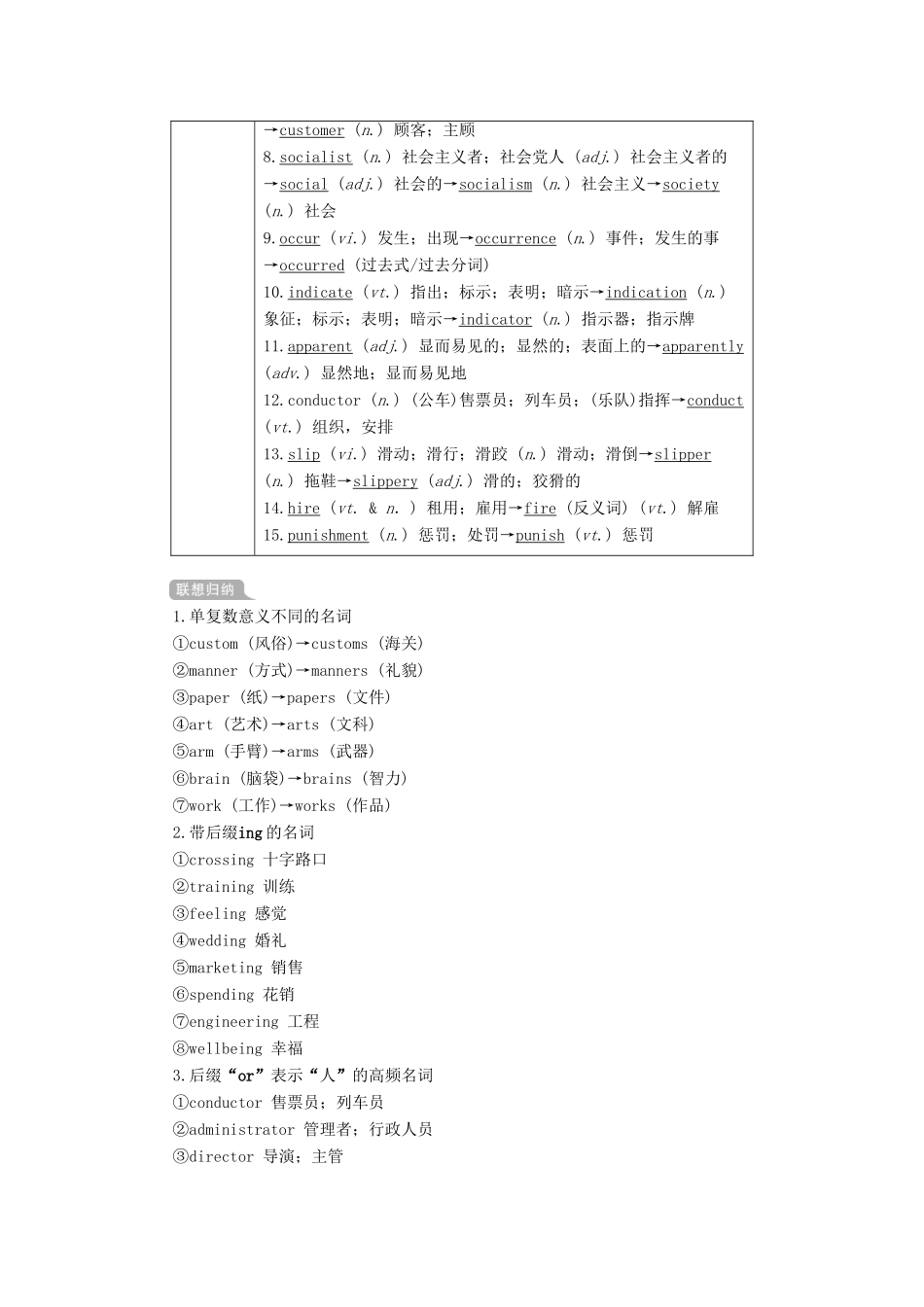 高考英语一轮统考复习 第一部分 教材重点全程攻略 Book 8 Unit 1 A land of diversity学案（含解析）新人教版-新人教版高三全册英语学案_第2页