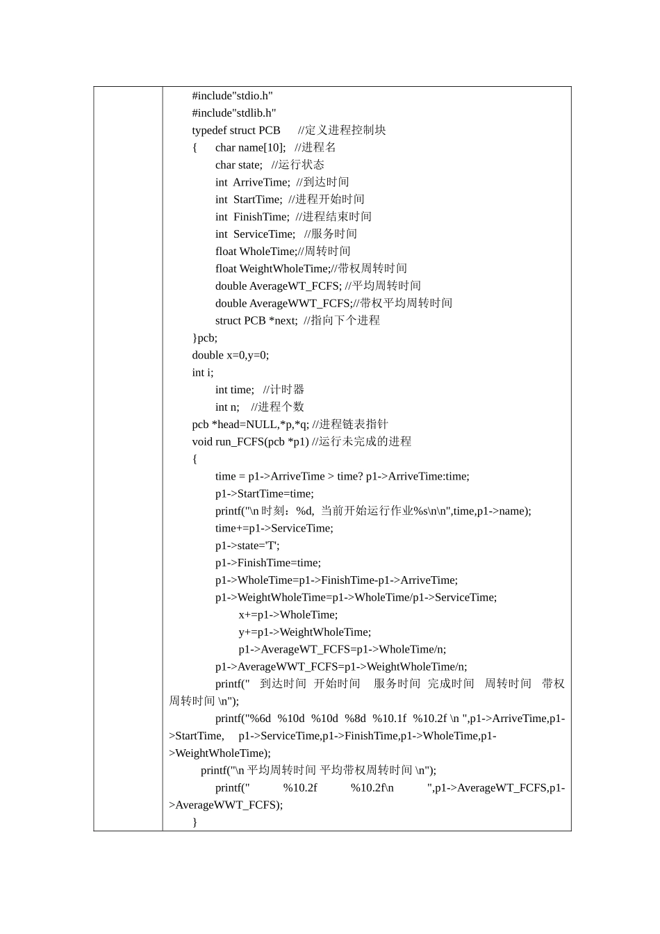 操作系统-先来先服务算法FCFS_第3页