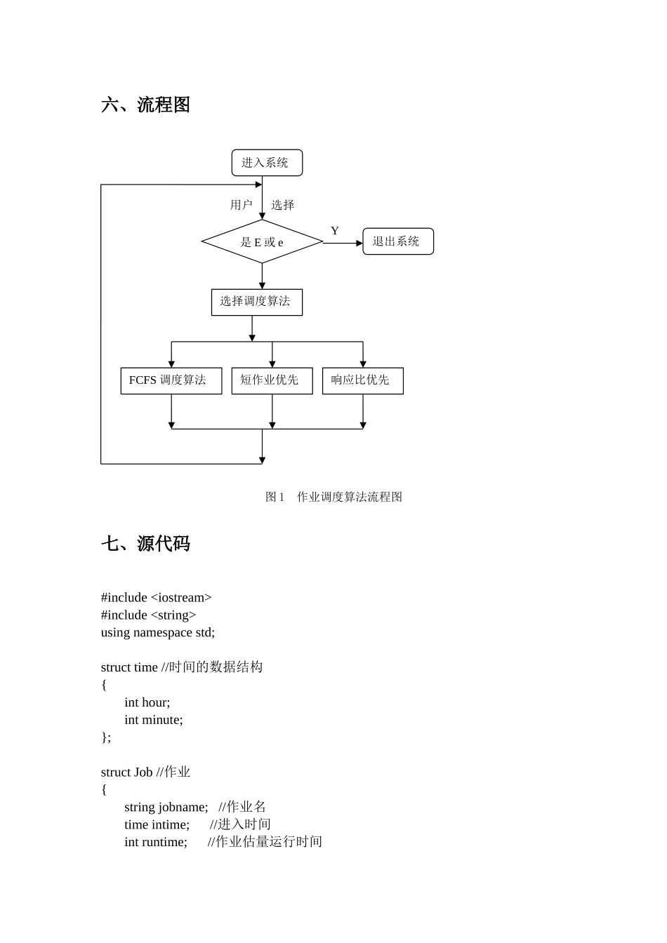 操作系统作业调度实验_第3页