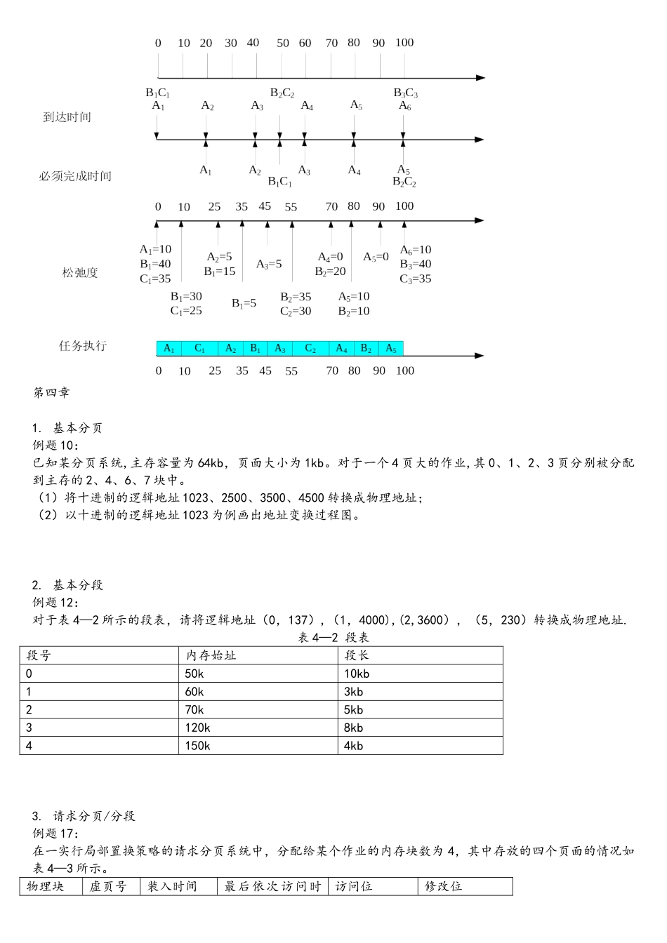 操作系统题作业_第3页