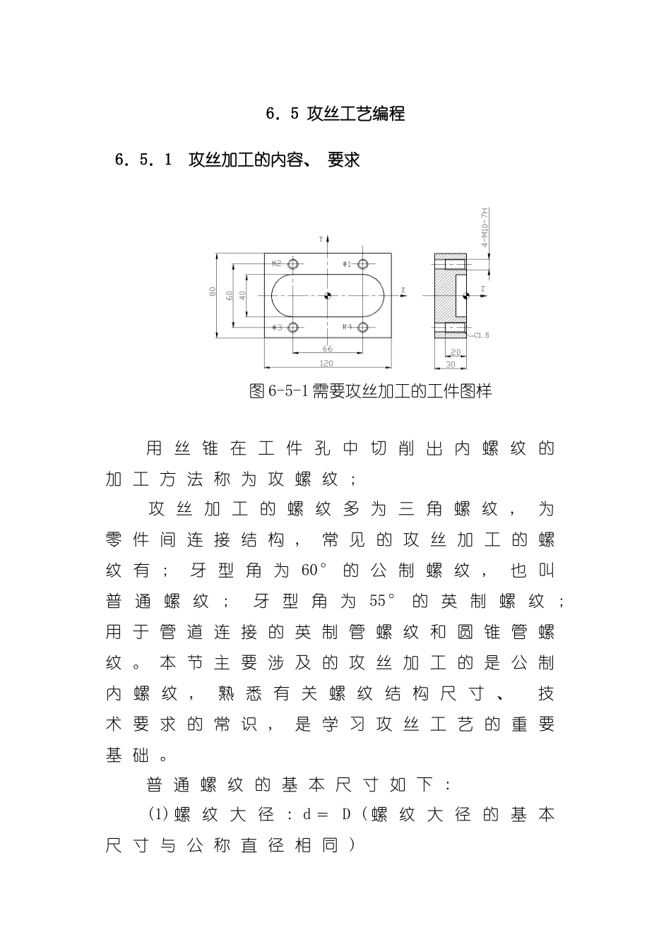 攻丝工艺编程模板_第2页