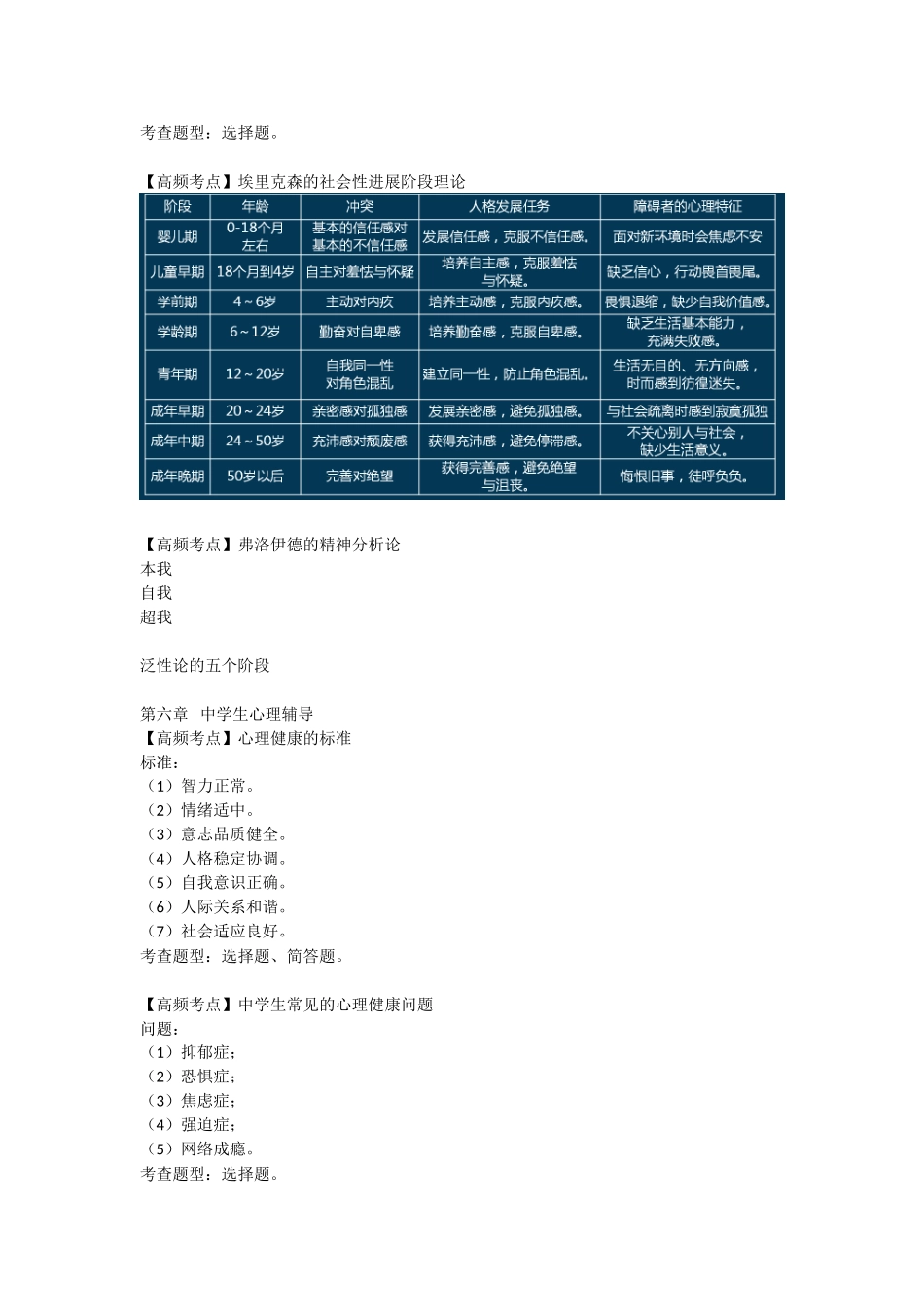 教师资格-中学教育知识与能力-考点强化班4-第四讲_第2页