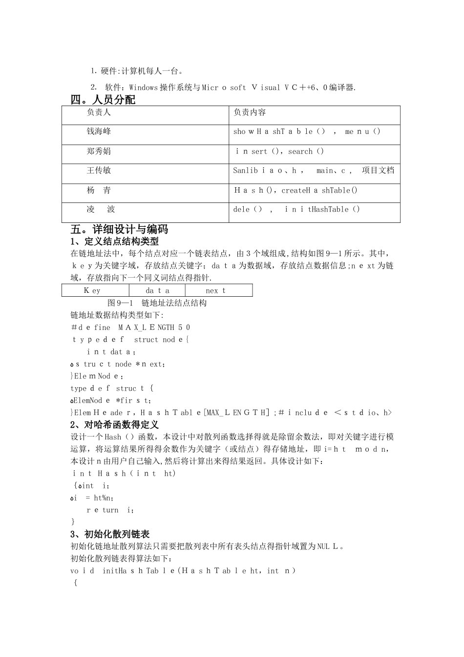 数据结构实验散列表_第2页