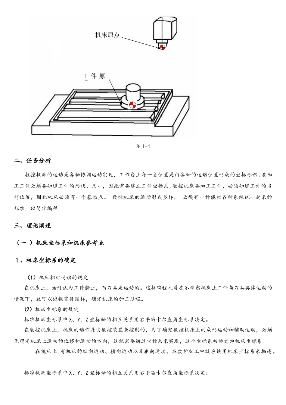 数控加工工艺与编程铣项目一教案_第3页