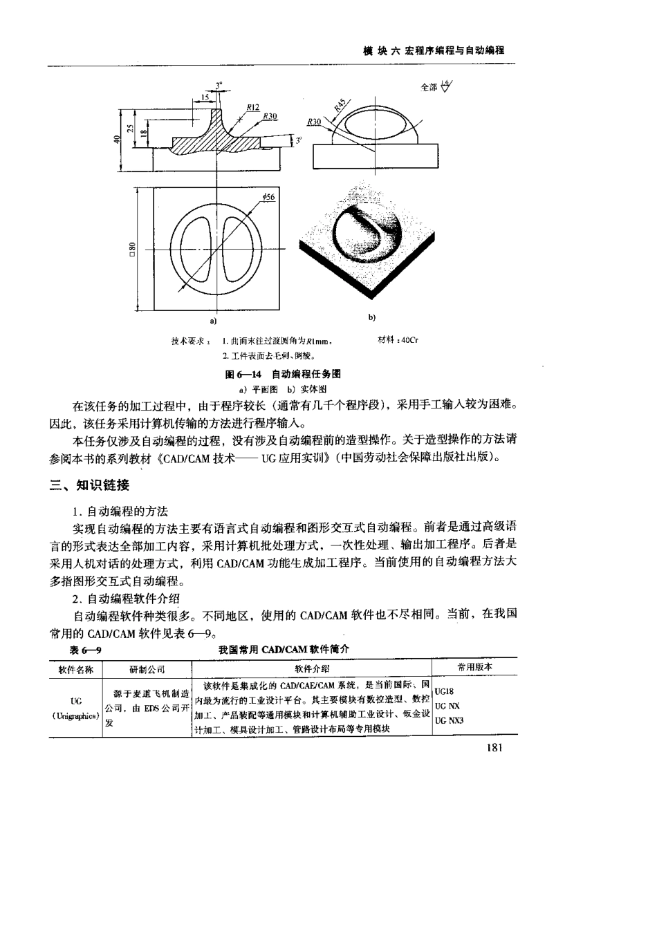 数控铣模块六任务三B自动编程_第3页