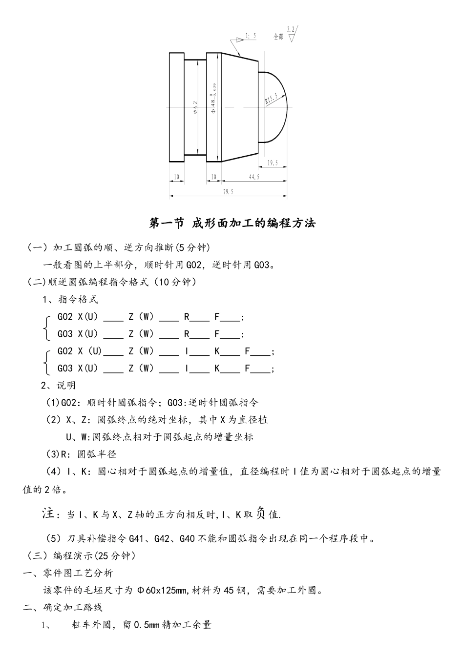 数车成形面加工编程_第2页