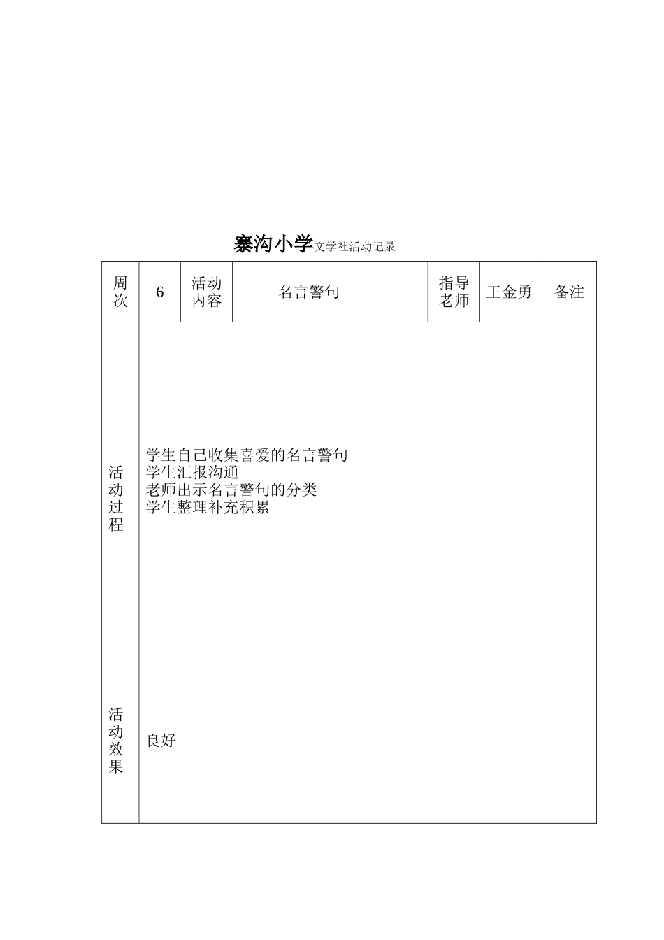 文学社活动记录表_第3页