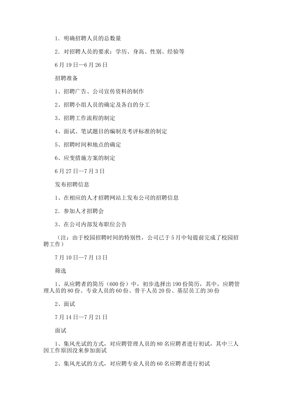 新公司招聘工作总结_第2页