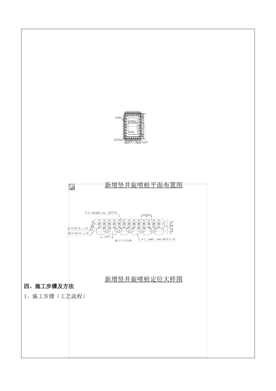 新增竖井围护结构旋喷桩施工技术交底_第2页