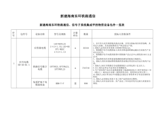新建海南东环铁路通信