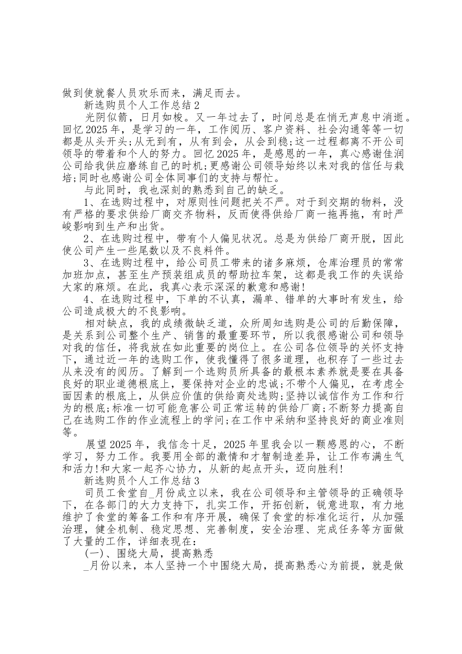 新采购员个人工作总结范本0篇_第2页