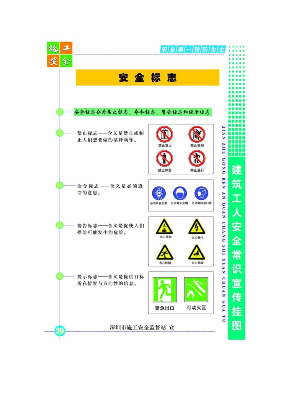 施工安全宣传画册_第1页