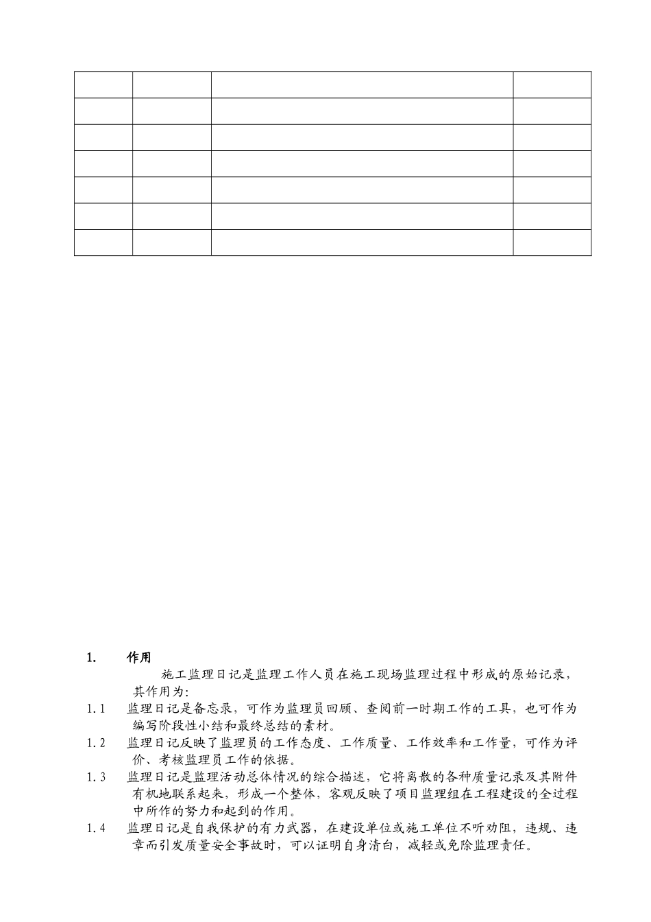 施工监理日记实施要点_第2页