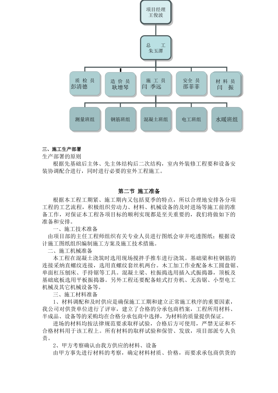 施工部署及施工准备_第2页