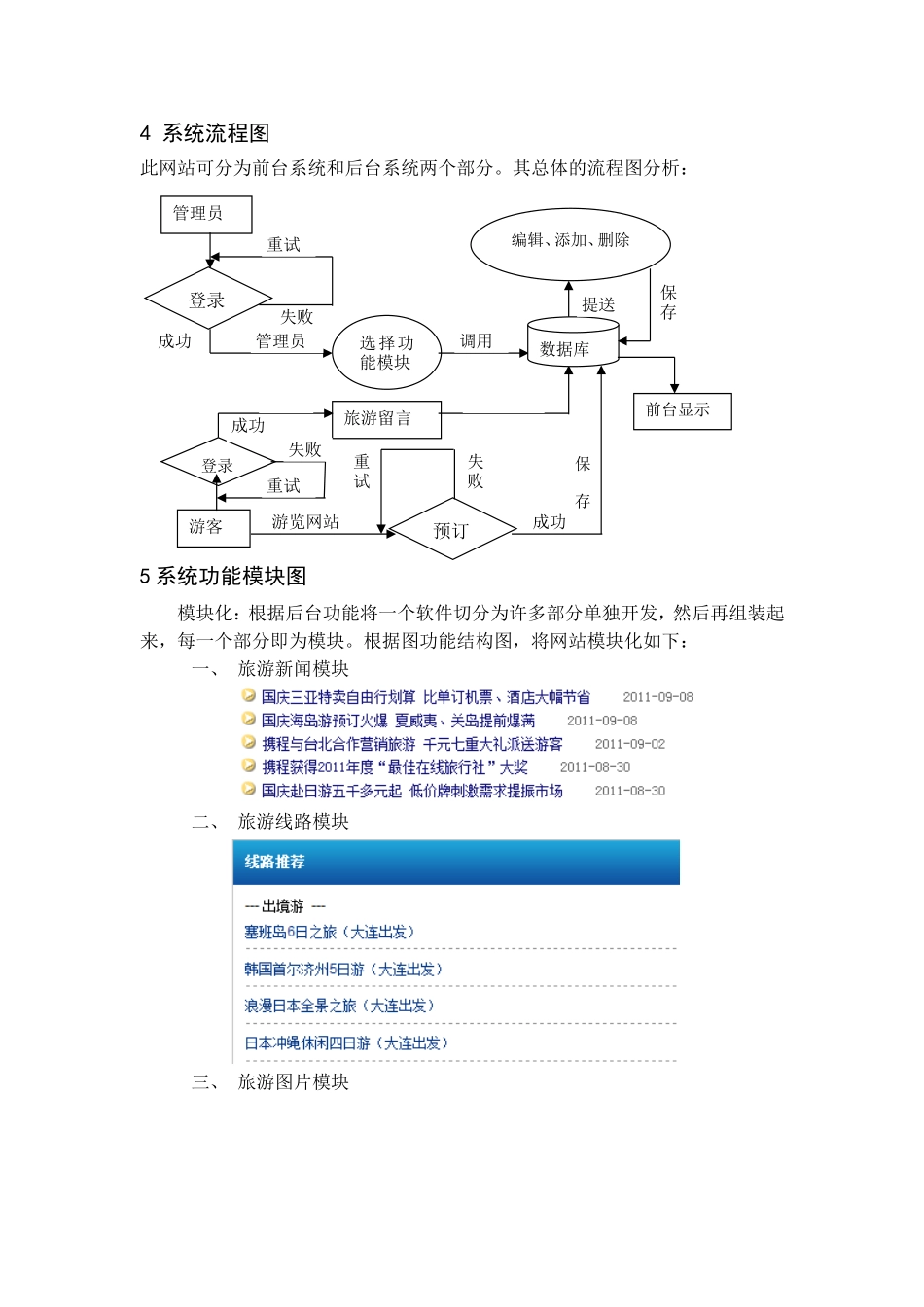 旅游网站需求分析(word文档良心出品)_第3页