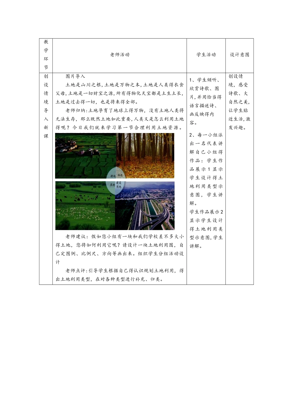 星球版八年级上册地理3.1《合理利用土地资源》_第2页