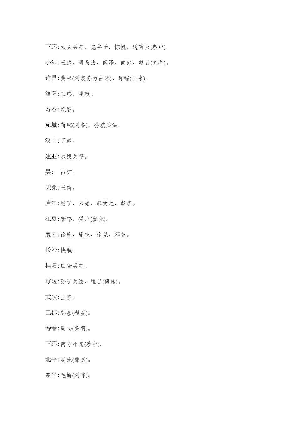 最全三国霸业搜物表_第3页