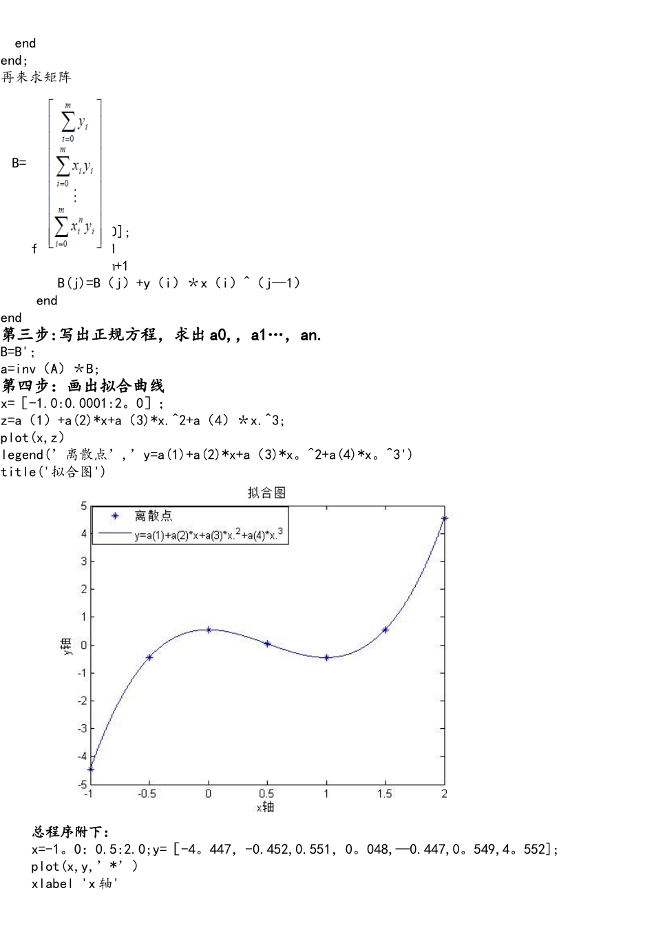 最小二乘法的多项式拟合_第3页