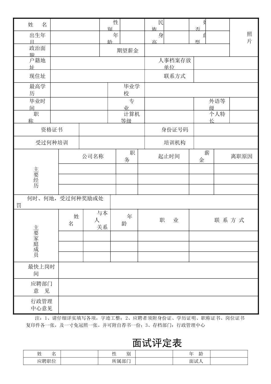 最新实用人力资源表格大全_第3页