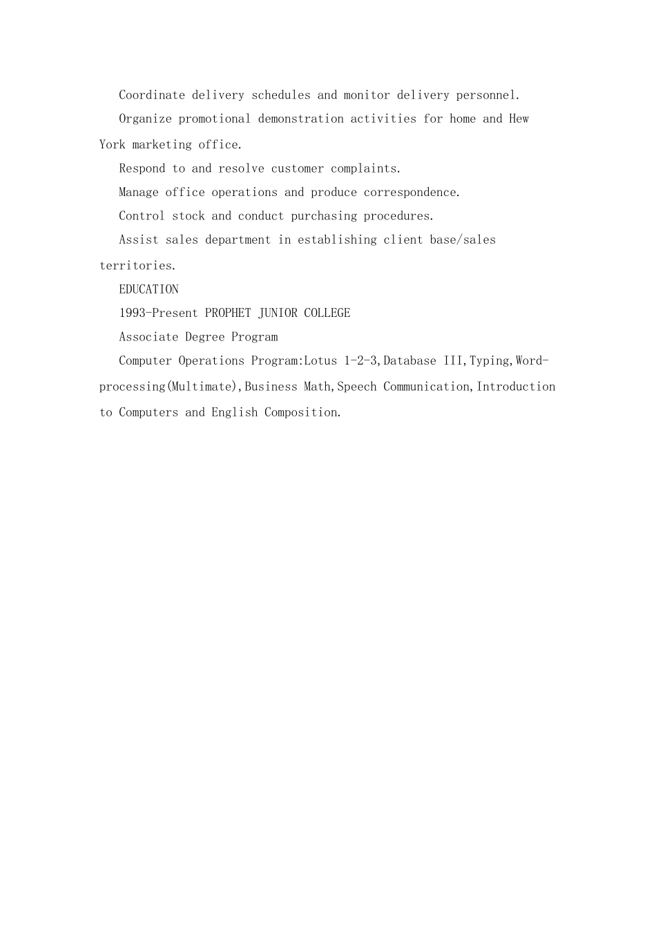 最新应聘客户服务代表英文自我介绍_第2页