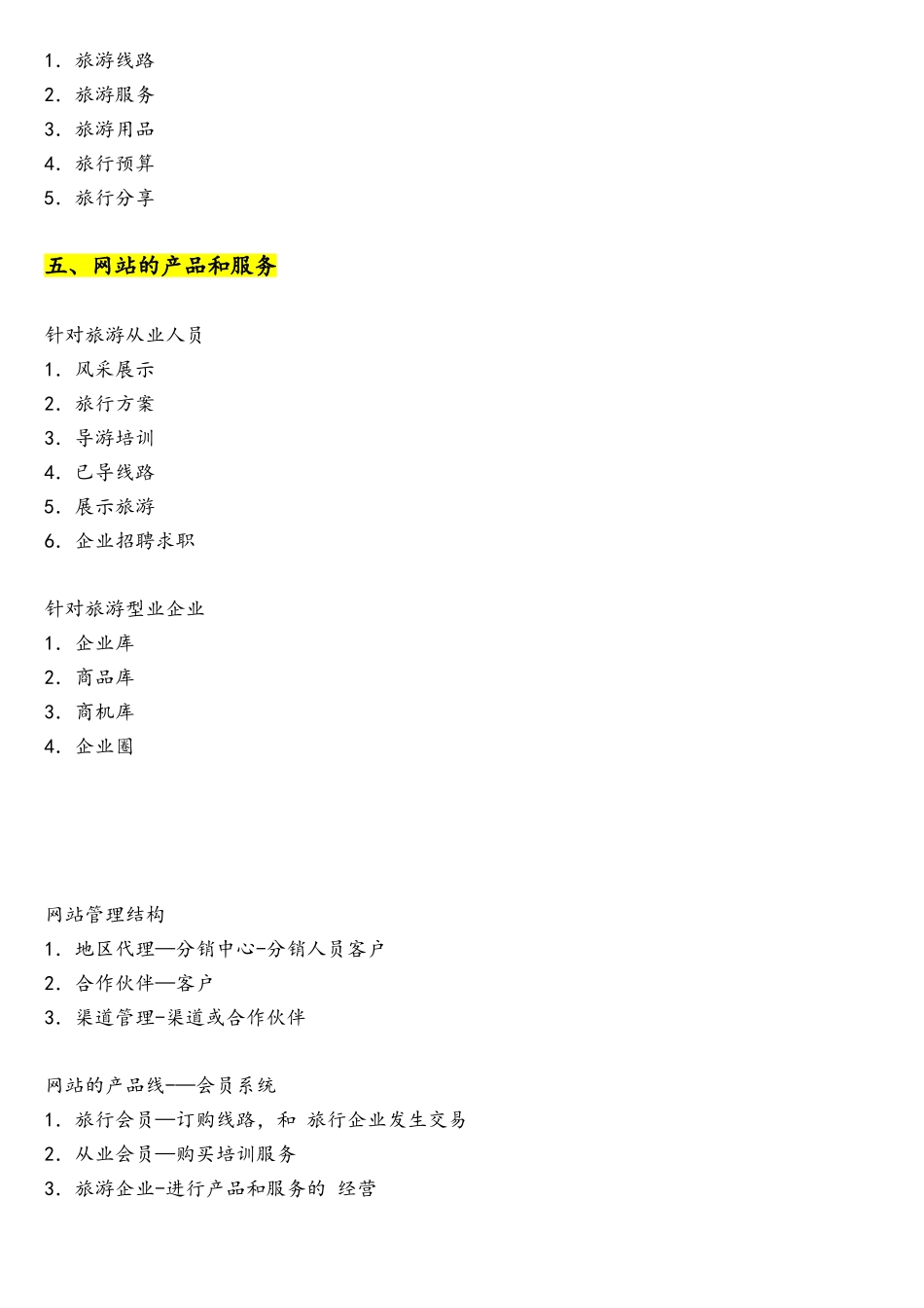 最新旅游网站运营方案建议_第3页