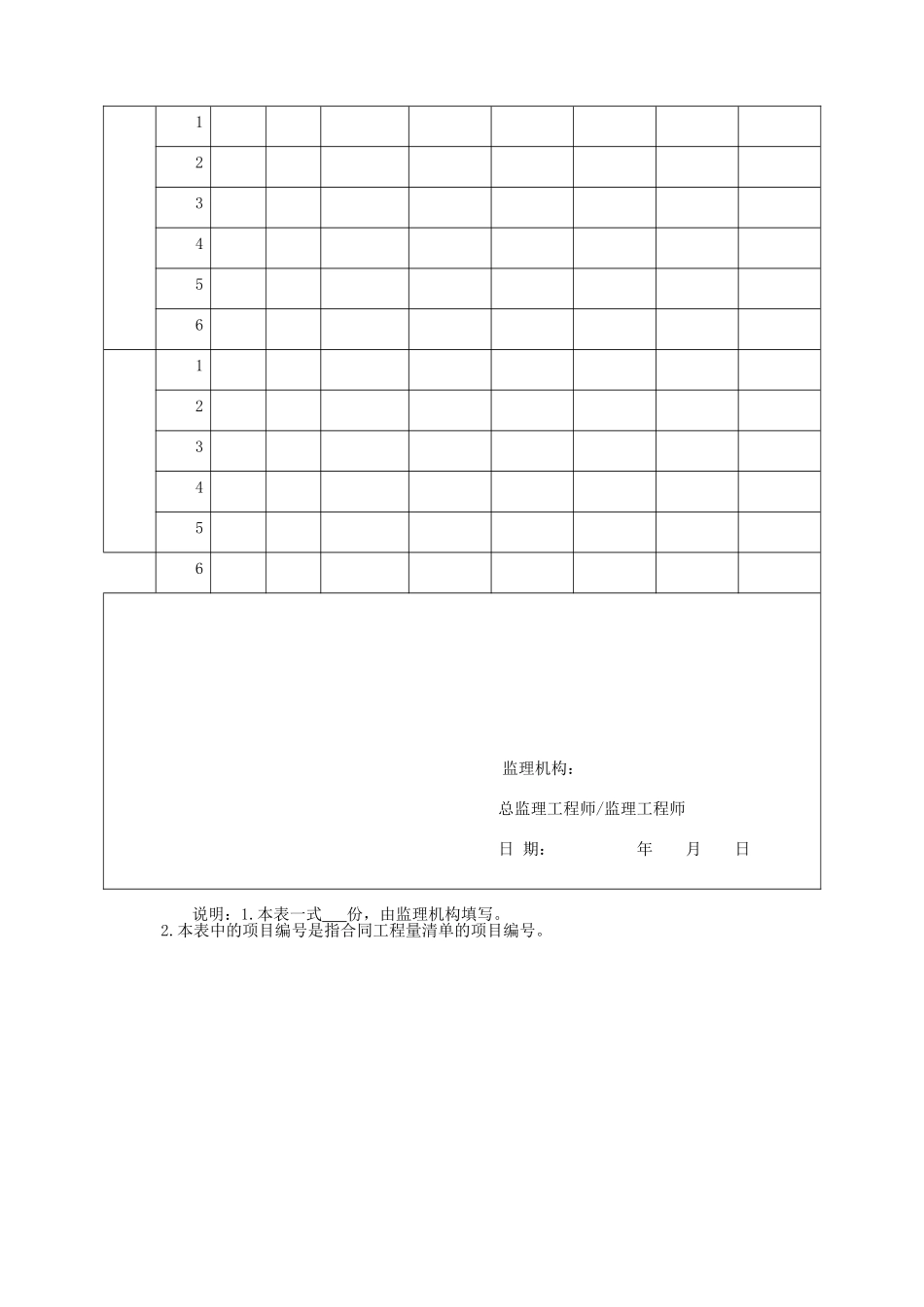 最新水利工程监理月报表_第3页