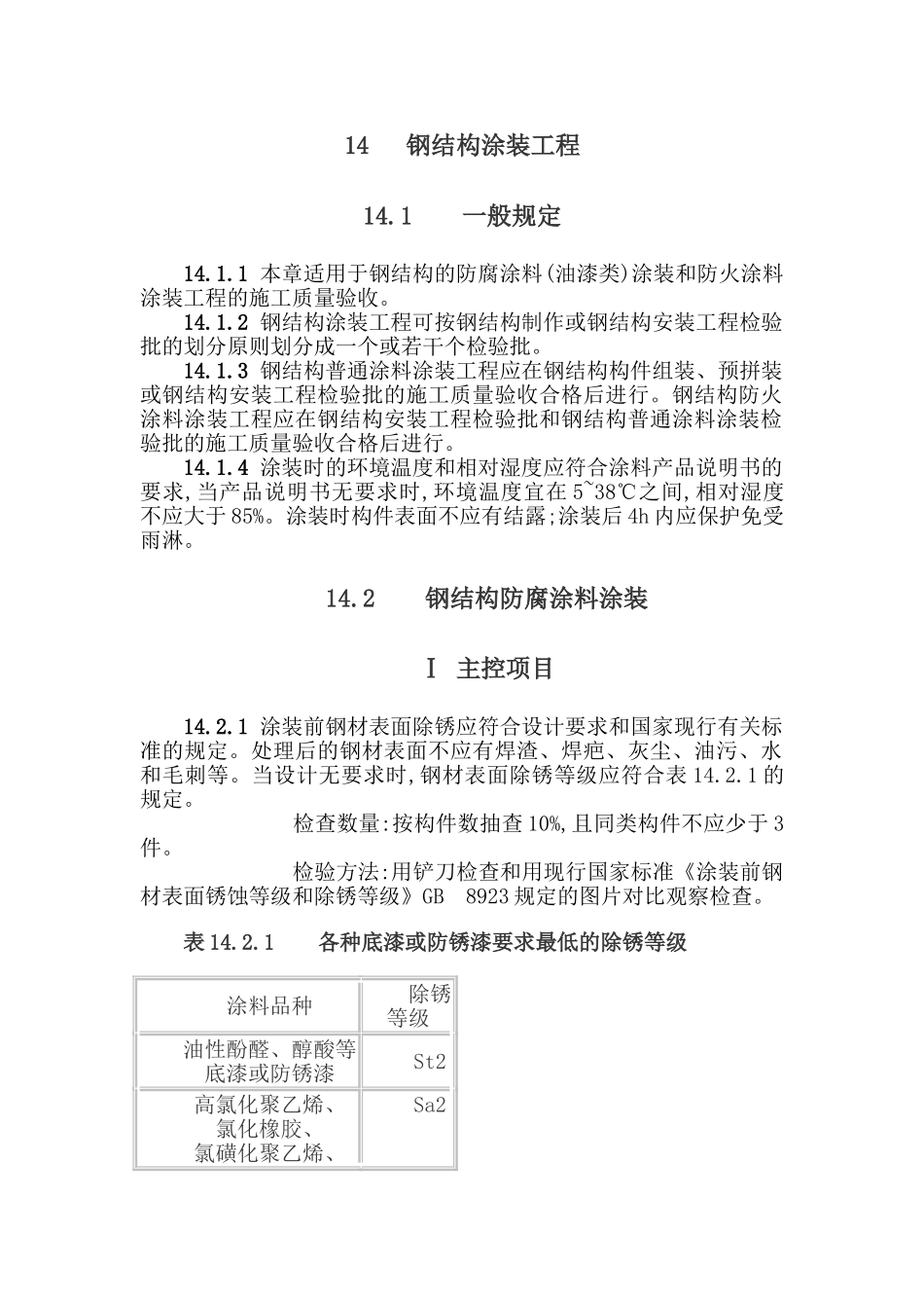 最新防火涂料规范要求_第1页