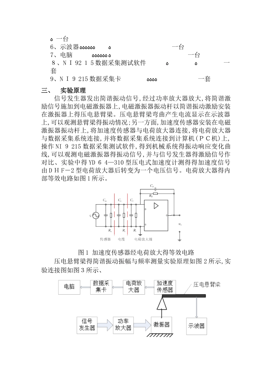 机械振动实验报告_第3页