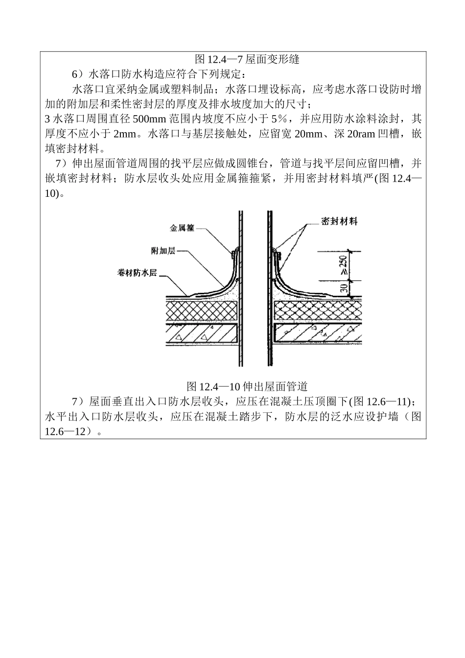 某大厦屋面防水层施工技术交底_第3页