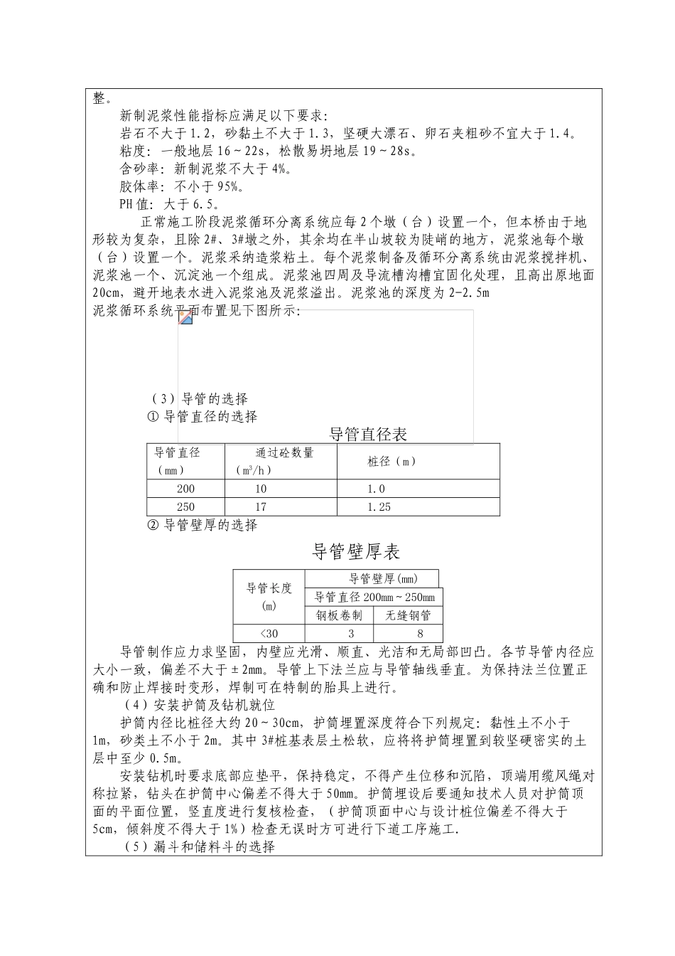 某大桥冲击钻孔灌注桩技术交底_第2页
