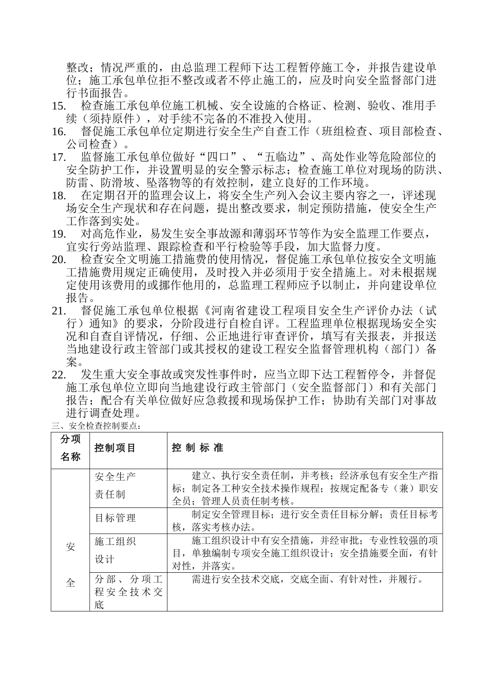 某宿舍楼安全监理工作交底_第3页