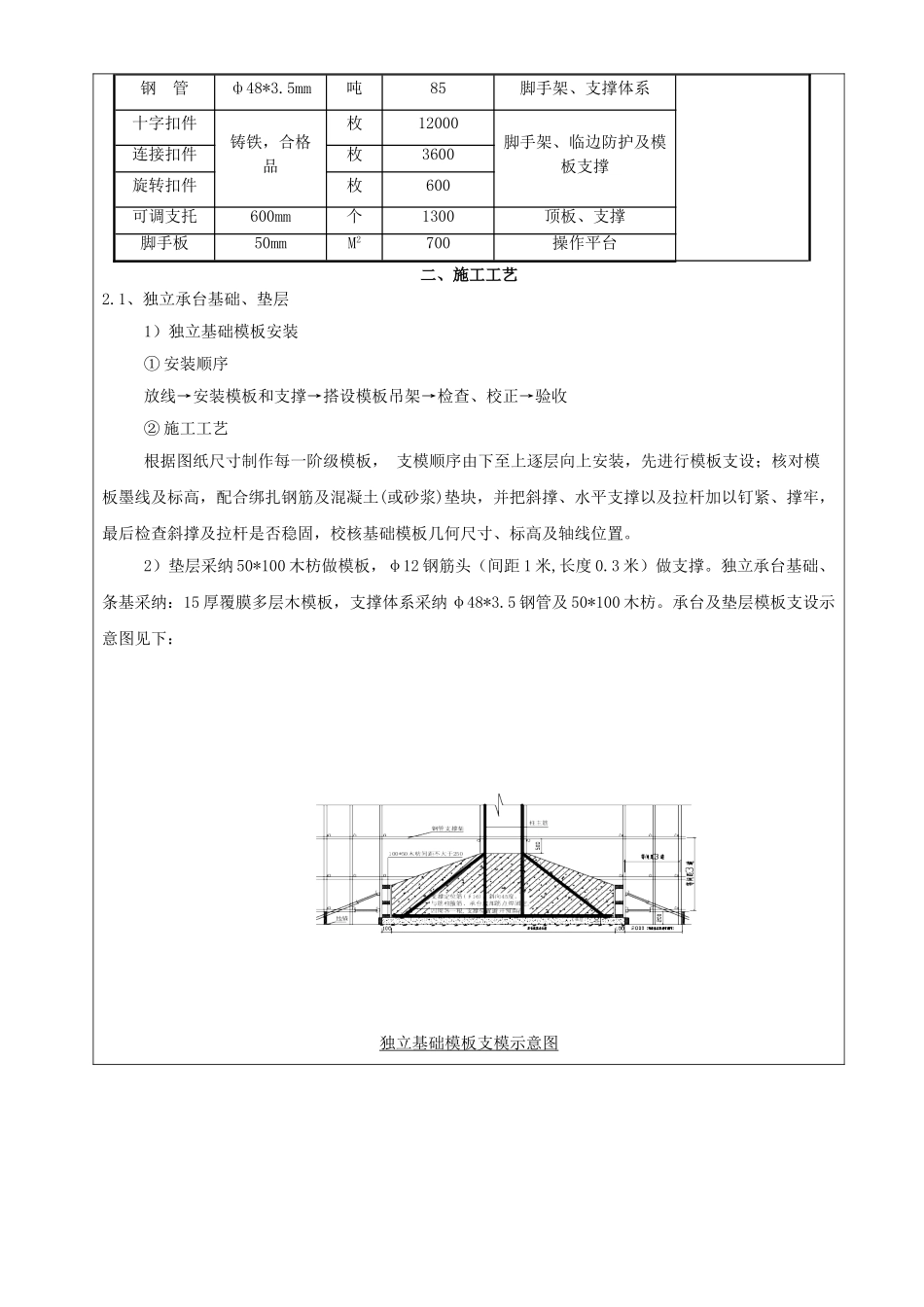 某广场主体结构模板工程技术交底_第2页