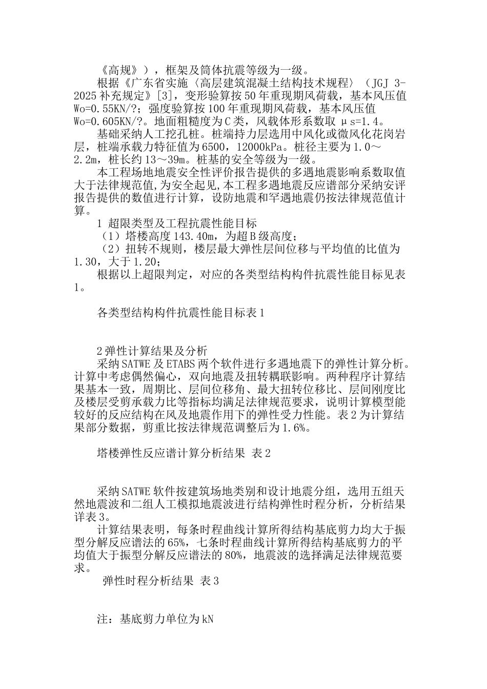 某超限高层结构抗震设计_第2页