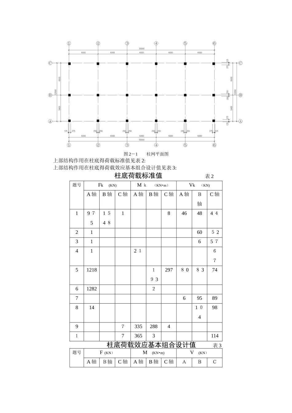 柱下钢筋混凝土独立基础课程设计_第3页