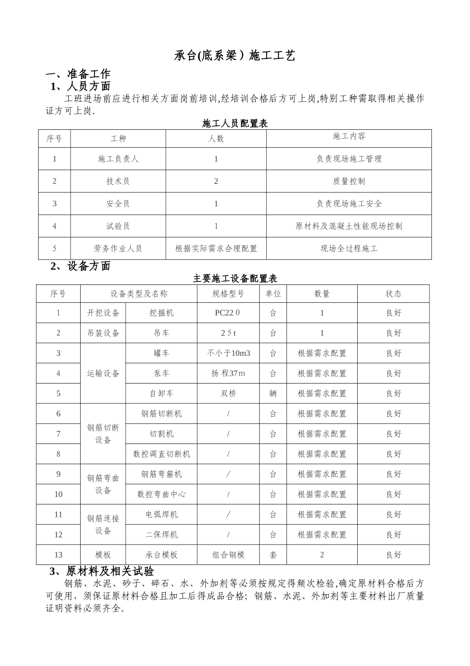 桥梁-承台施工工艺_第1页