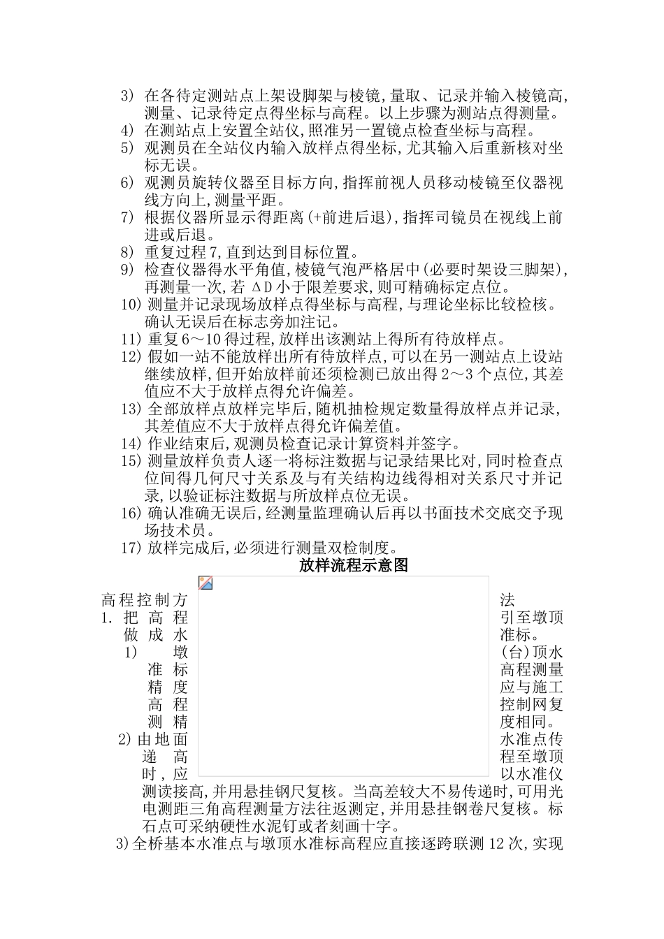 桥梁垫石测量方案_第2页