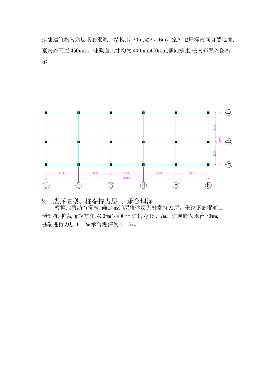 桩基础设计计算书_第2页