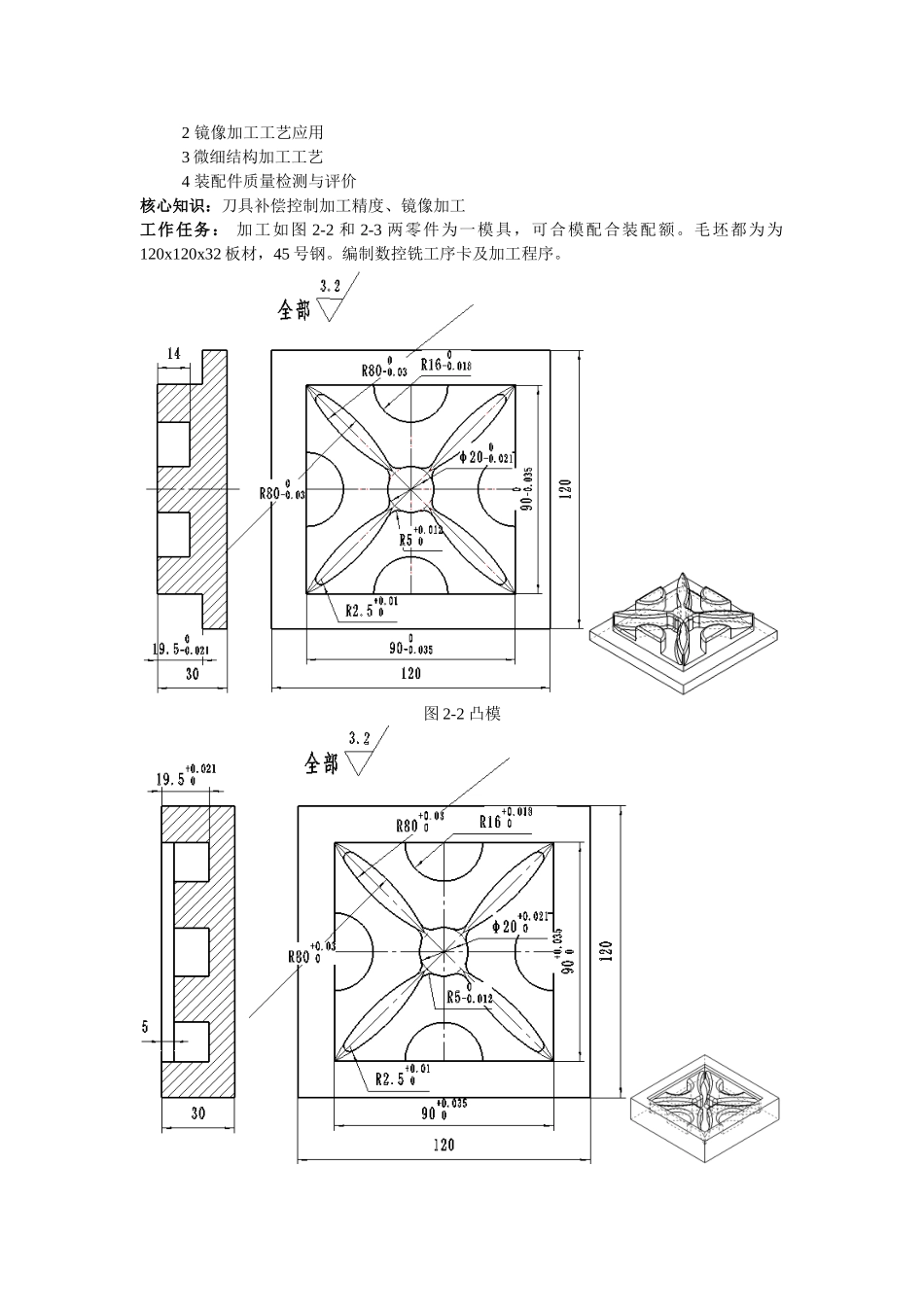 模具数控铣加工中心工艺与编程案例_第3页