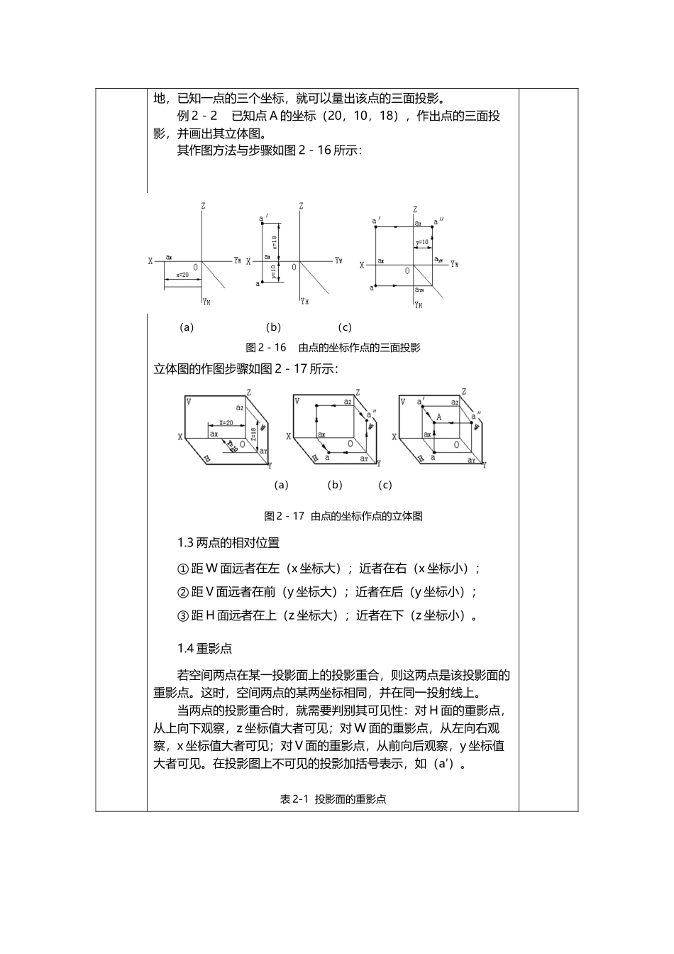 模块二任务2点线面的投影_第3页