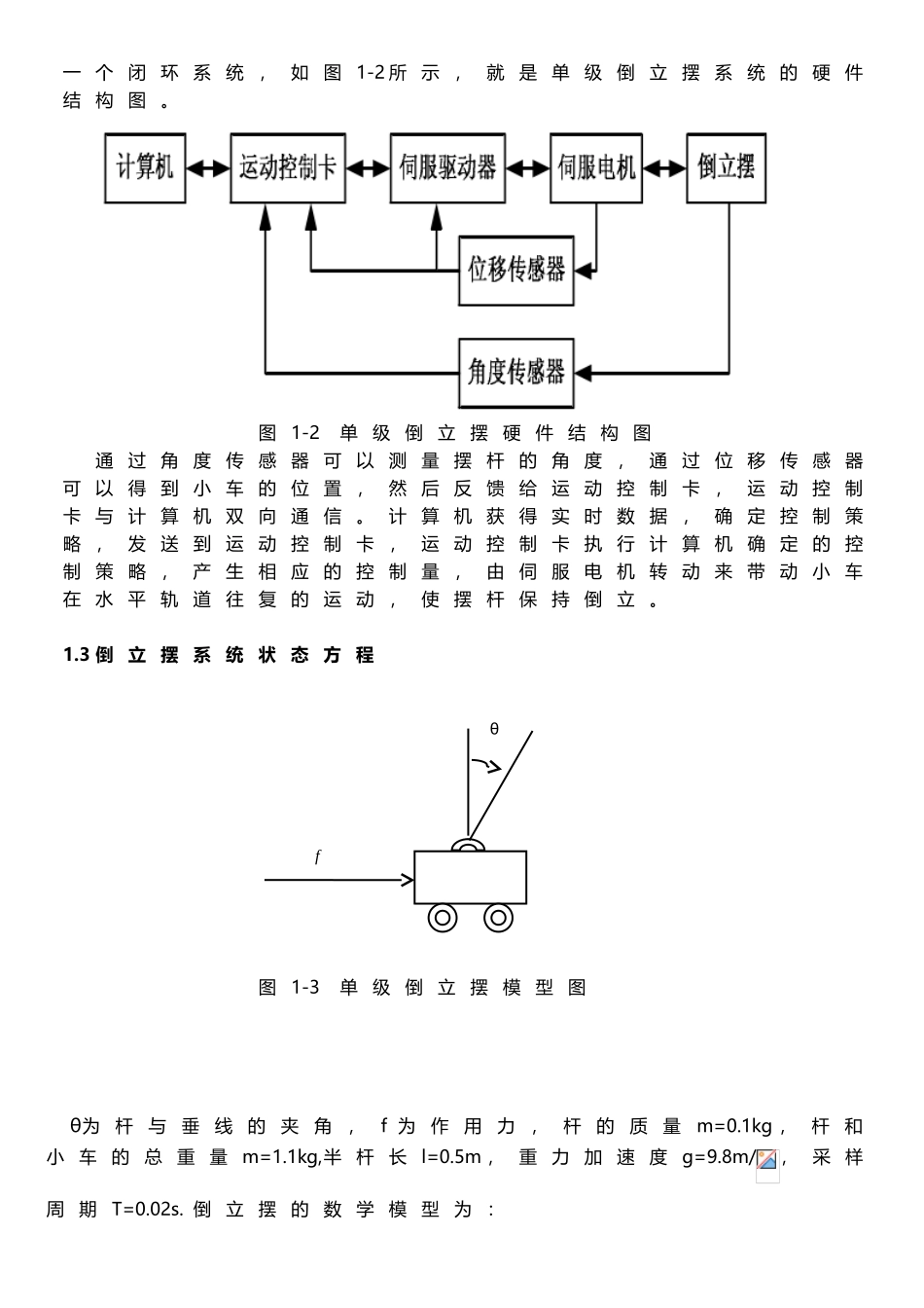 模糊控制在倒立摆中的MATLAB仿真应用_第3页
