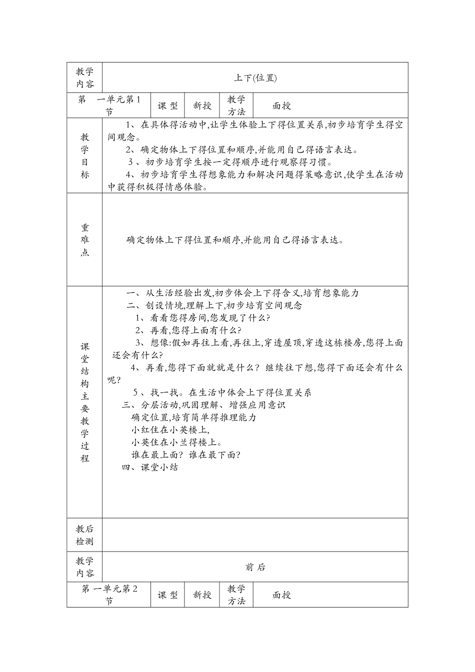 残疾儿童送课上门数学数学教案_第1页