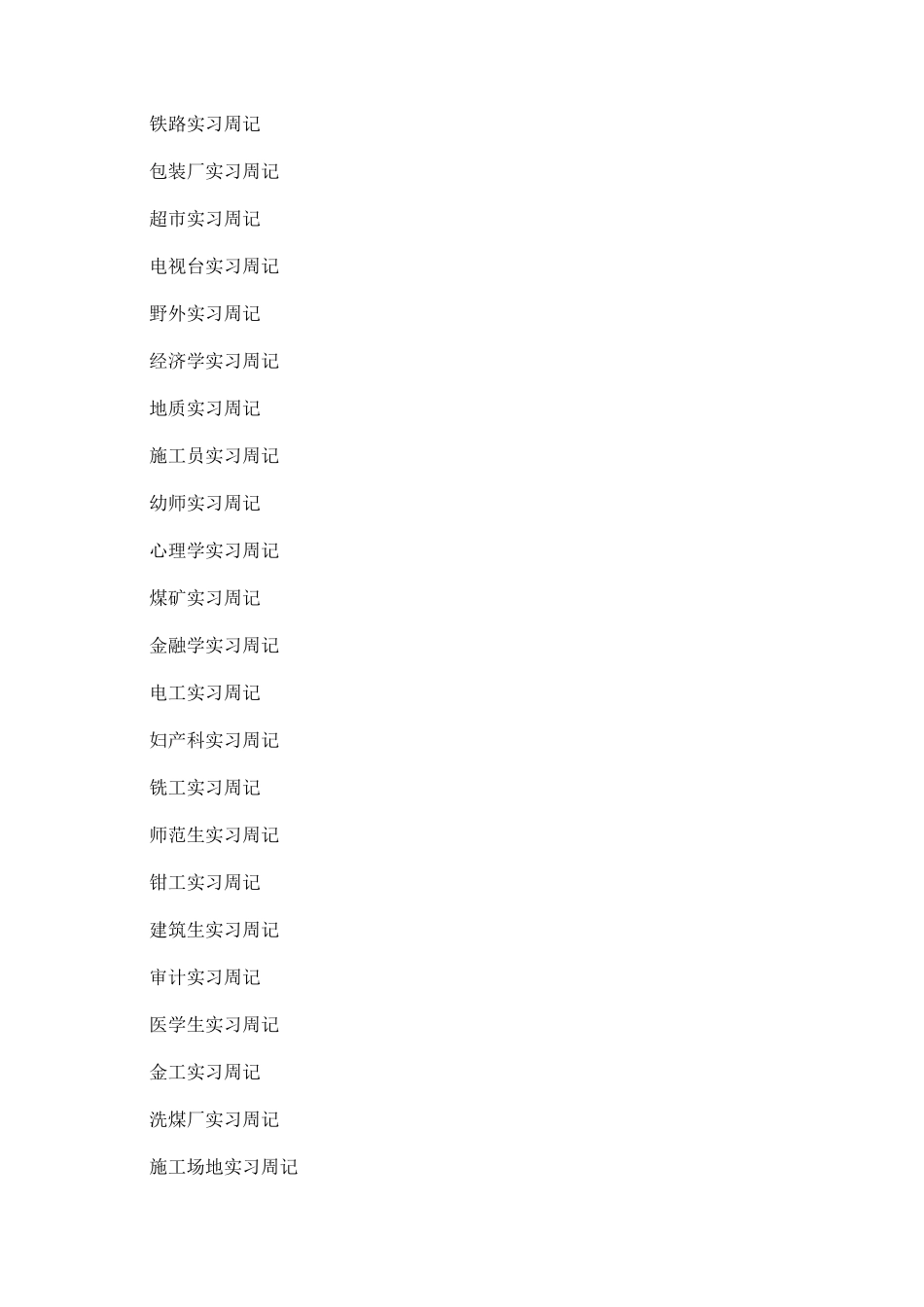 毕业生实习周记大全_第3页