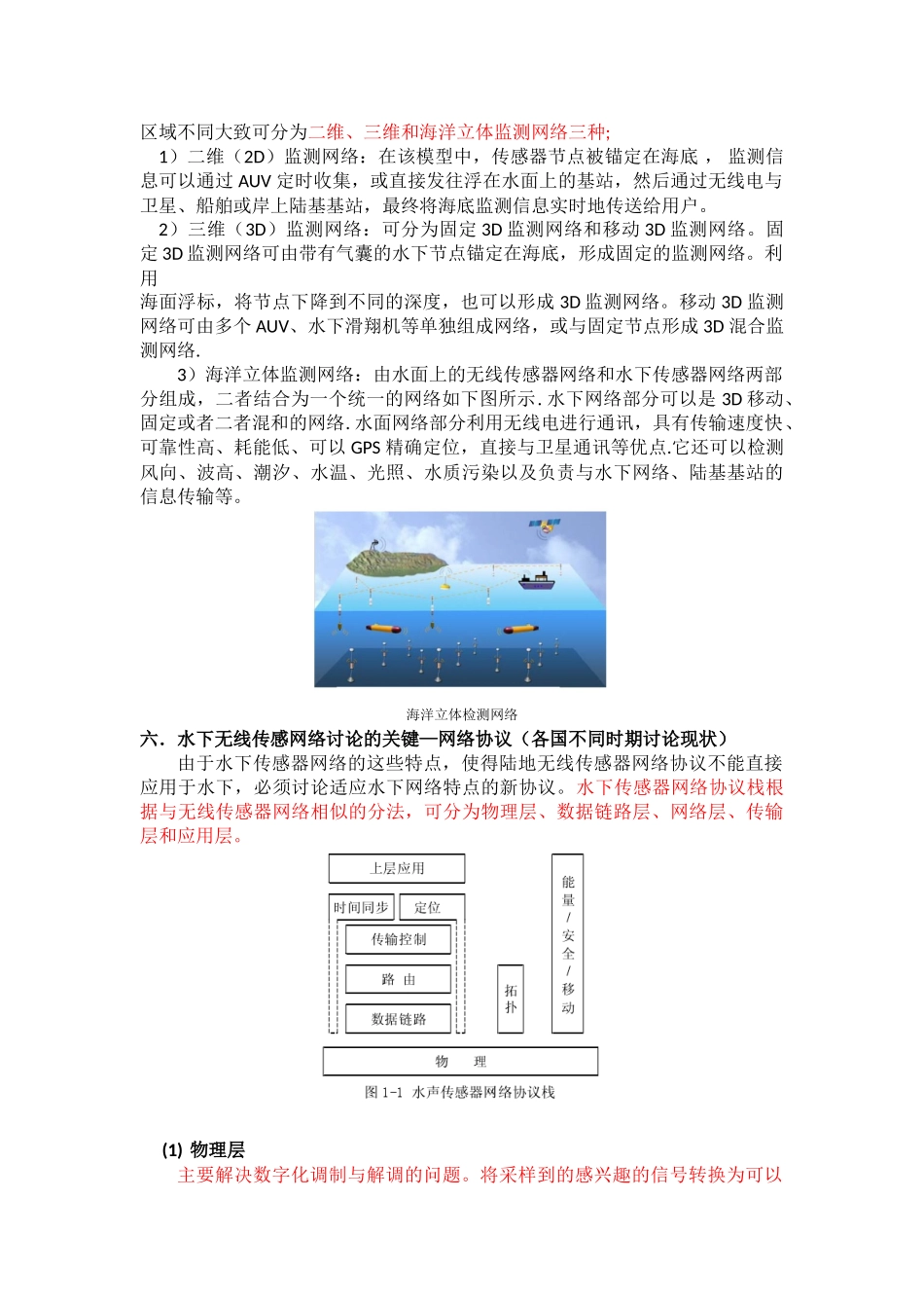 水下无线传感网络国内外研究进展综述_第3页